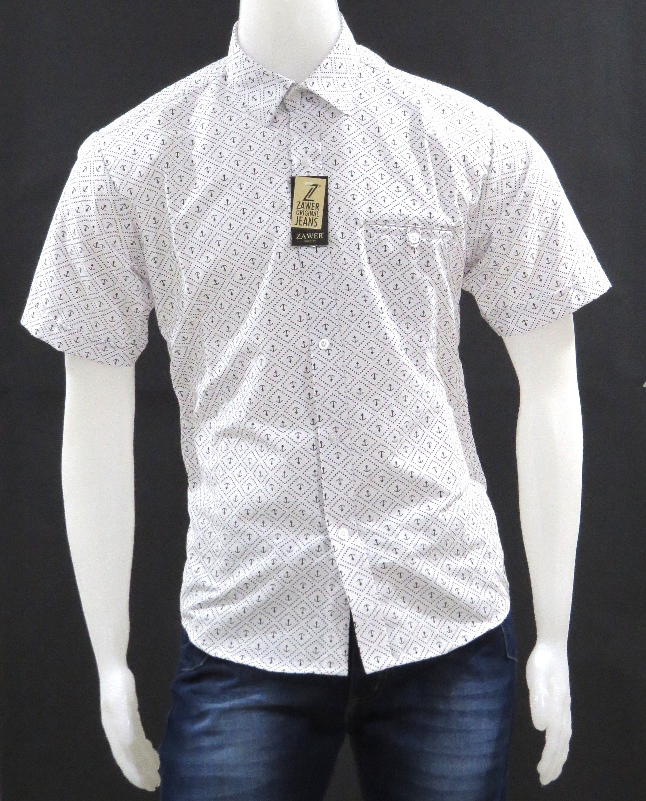 camisa MC anclas