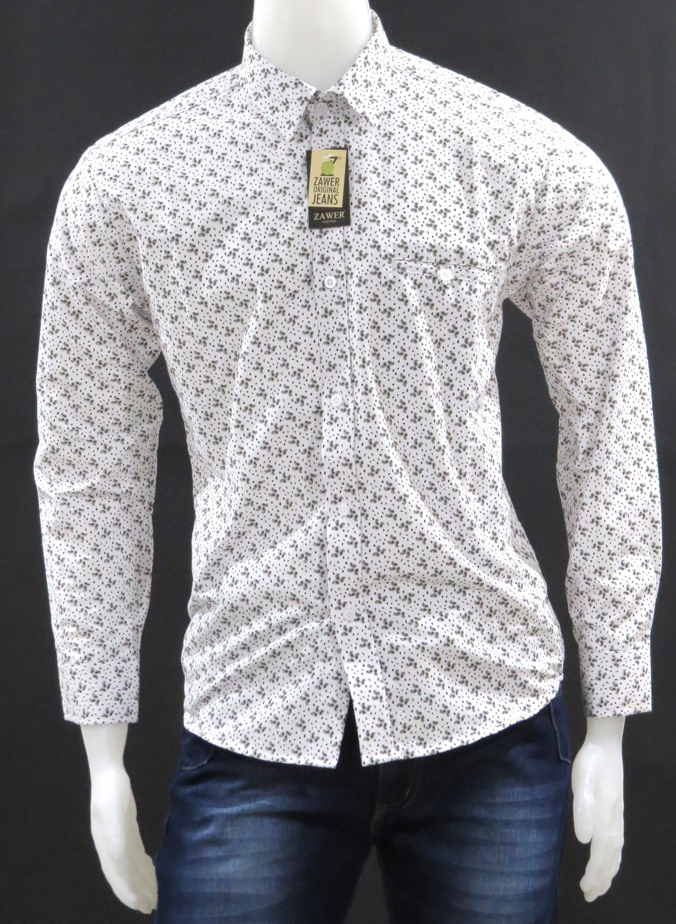 camisa ML hojas