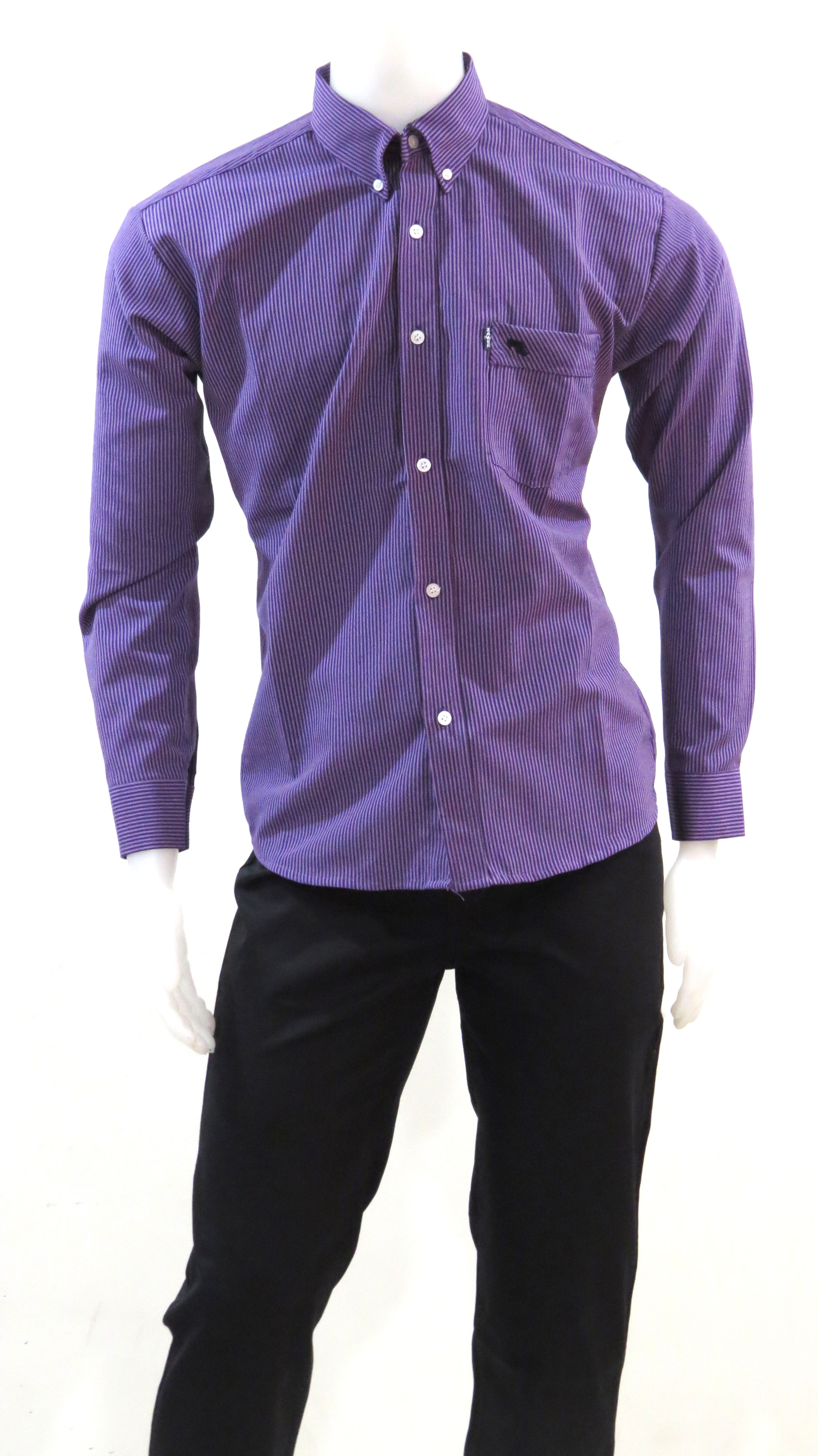 camisa morada